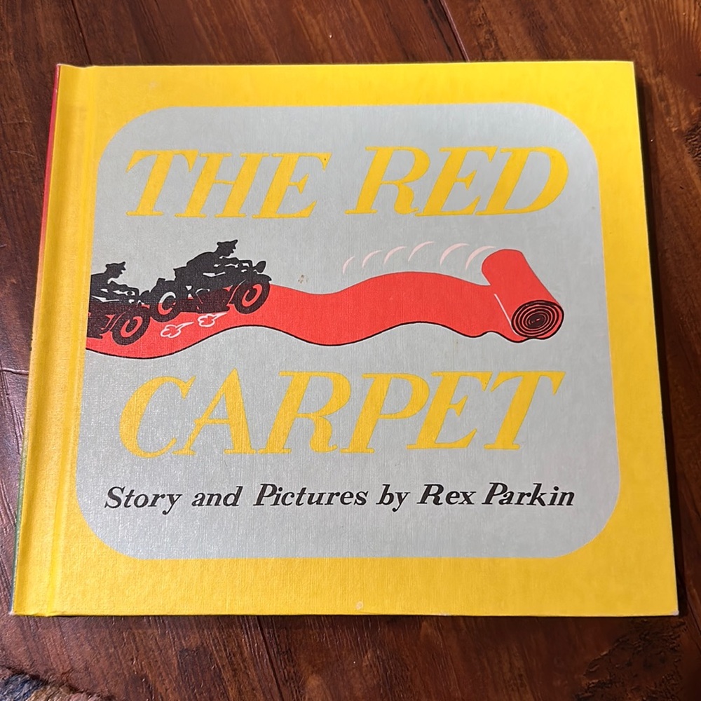 Rex Parkin The Red Carpet Vintage 1967 Hardcover Children’s Picture Book Rare